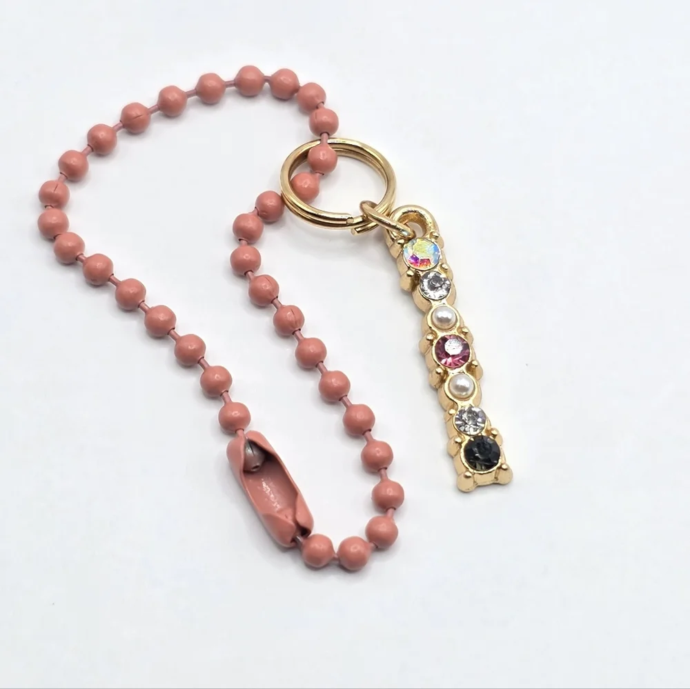 Initial Keychain/Tumbler Charm